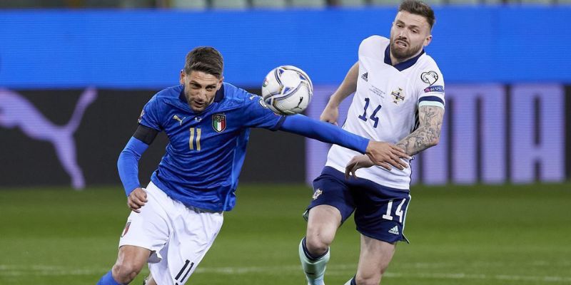 Màn trình diễn gần đây của hai đội Ý vs Bắc Ireland
