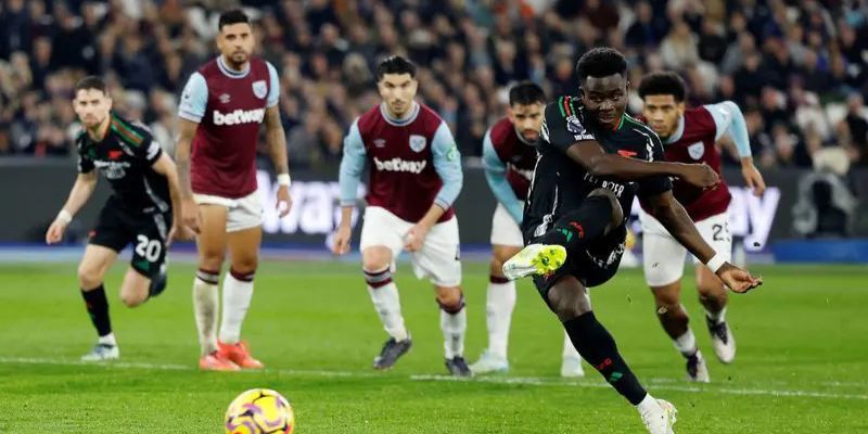 Kết quả thi đấu gần đây của West Ham United vs Arsenal