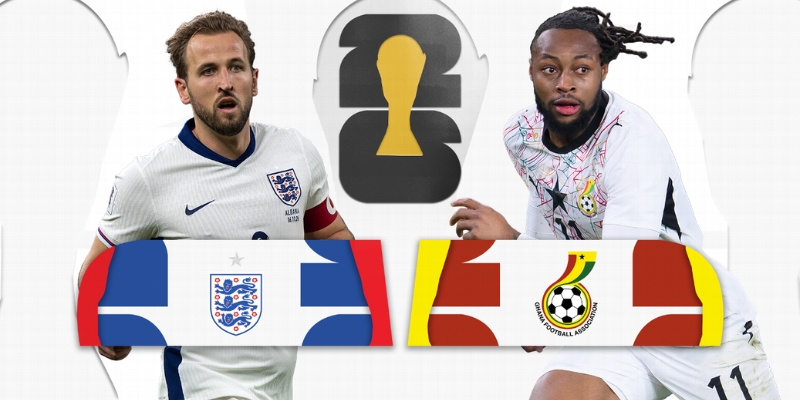 Lịch sử đối đầu sân cỏ của England vs Ghana