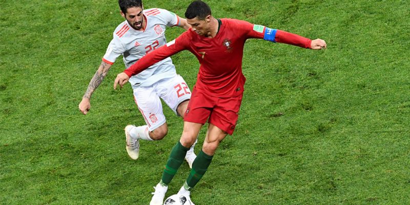 So sánh màn trình diễn giữa Portugal vs Spain